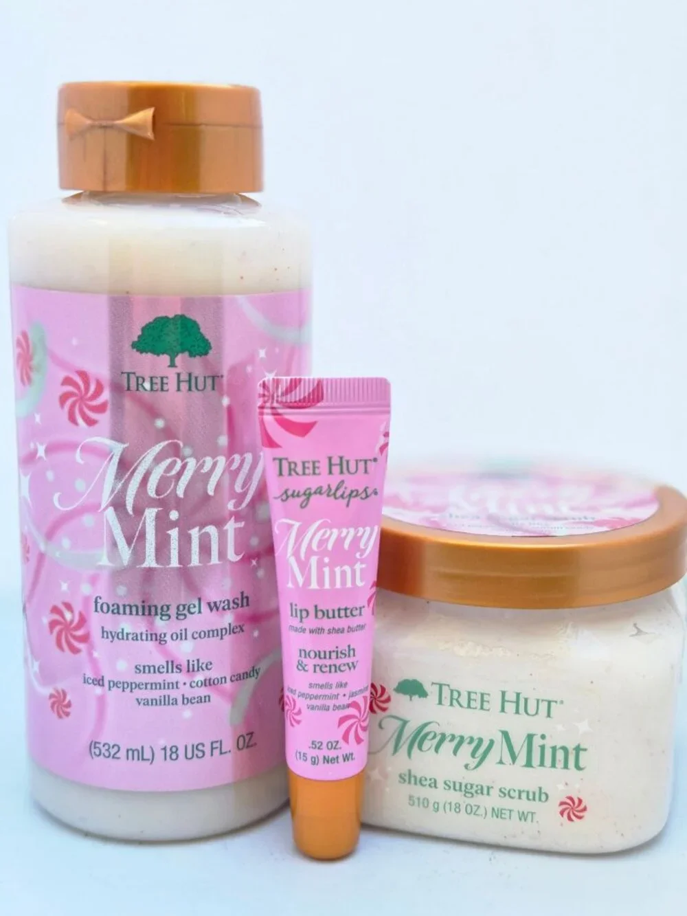 Tree Hut Merry Mint Limited Edition Holiday Collection Discontinued